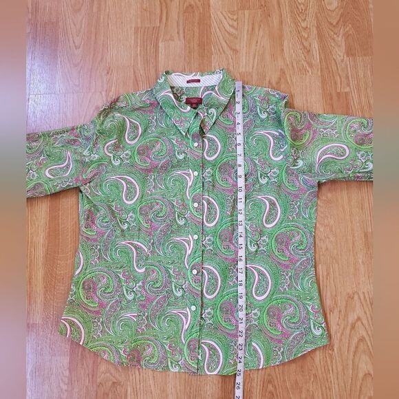 Talbots Wrinkle Resistant Button Down Shirt sz 16P - Picture 8 of 10